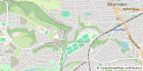Map of Glasgow