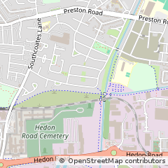 Map of Hull, North Humberside