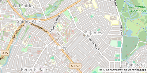 Map of Southampton