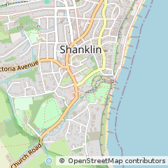 Map of Shanklin, Isle of Wight