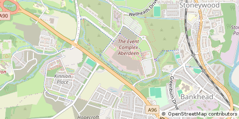 Map of Aberdeen