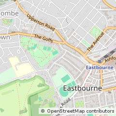 Map of East Sussex