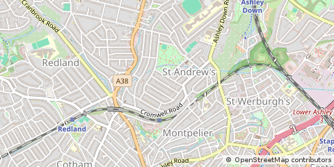 Map of Bristol