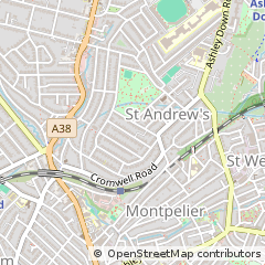 Map of Bristol