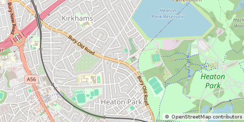 Map of Manchester