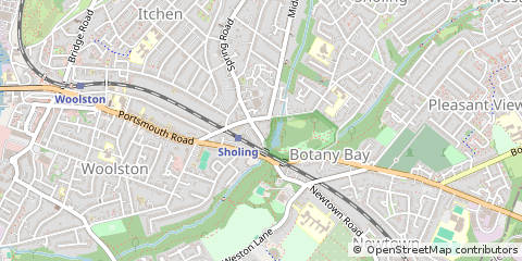 Map of Southampton
