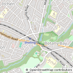 Map of Southampton