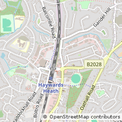 Map of Haywards Heath