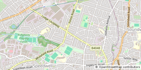 Map of Bristol, Avon
