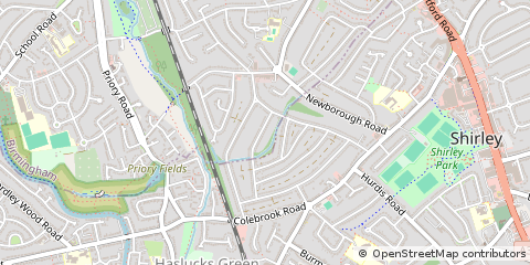 Map of Birmingham