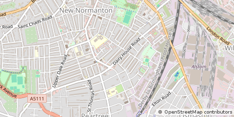 Map of Derby