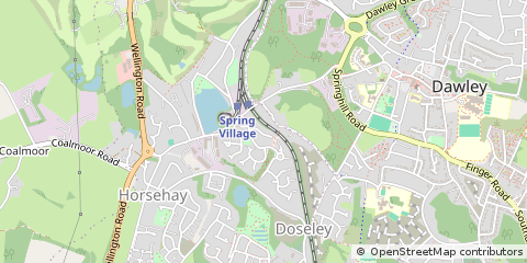 Map of Telford