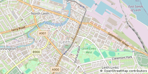 Map of Edinburgh