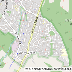 Map of Heathfield