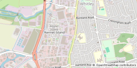 Map of Reading