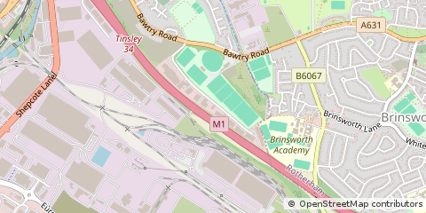 Map of Sheffield