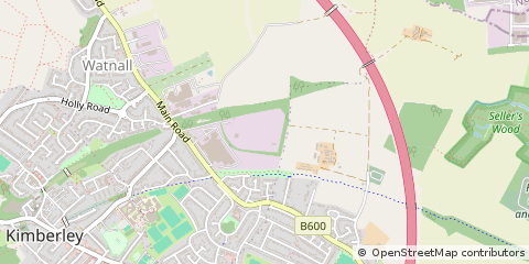 Map of Nottingham