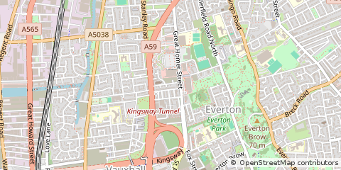 Map of Liverpool