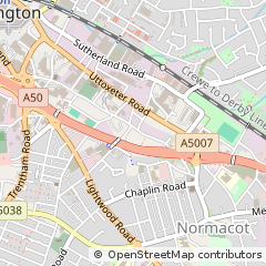 Map of Staffordshire