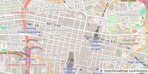 Map of Glasgow