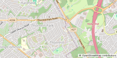 Map of Southampton