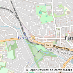 Map of Fareham
