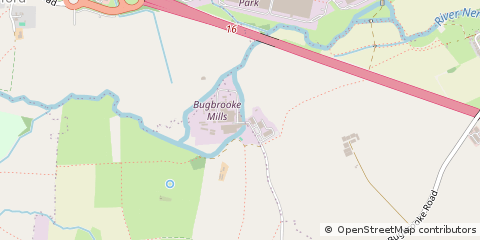 Map of Northampton, Northamptonshire