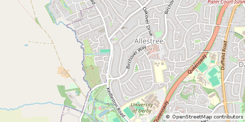 Map of Derby