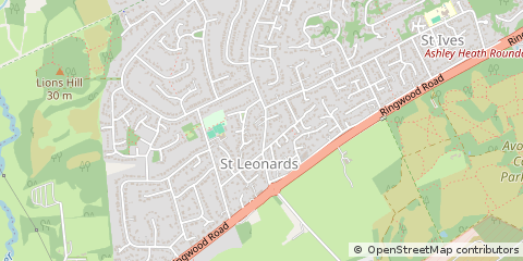 Map of Ringwood