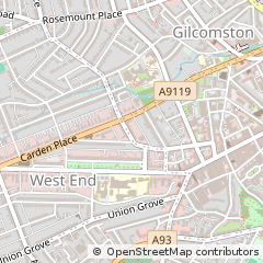 Map of Aberdeen