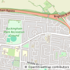 Map of West Sussex