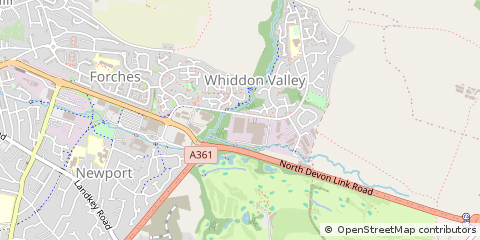 Map of Devon