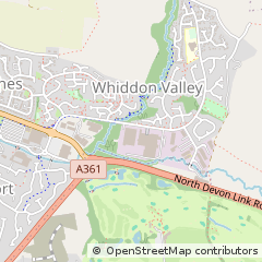 Map of Devon