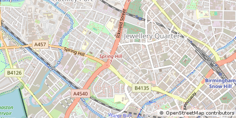 Map of Birmingham
