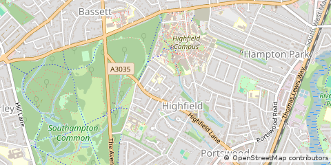 Map of Southampton