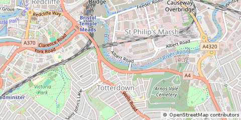 Map of Bristol