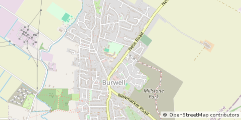 Map of Cambs, Cambridgeshire