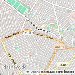 Map of Cardiff