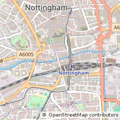 Map of Nottingham