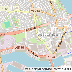 Map of Wallasey, Birkenhead