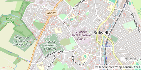 Map of Nottingham