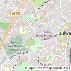 Map of Nottingham