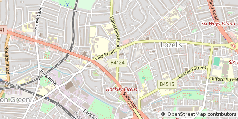 Map of Birmingham
