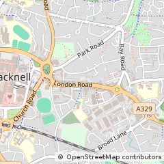 Map of Bracknell