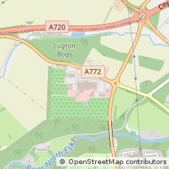 Map of Midlothian