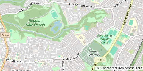 Map of Manchester