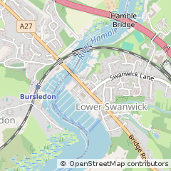 Map of Southampton, Hampshire