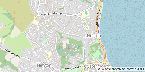Map of Swansea