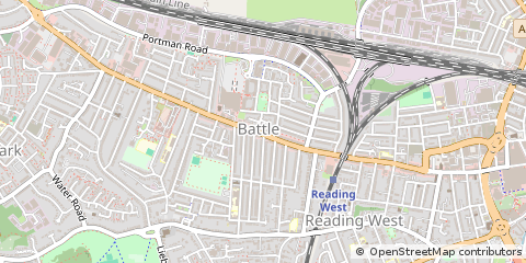 Map of Reading