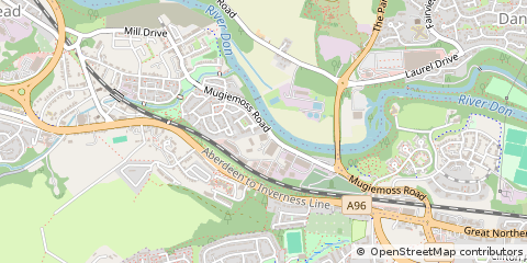 Map of Aberdeen